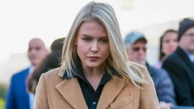 A relative of White House press secretary Karoline Leavitt, who has staunchly defended Donald Trump's sweeping immigration raids.