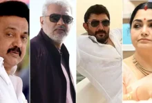 A bomb threat was issued on Sunday night to the residence of Tamil Nadu Chief Minister MK Stalin and actors Ajith Kumar, Aravind Swamy and Khushbu.