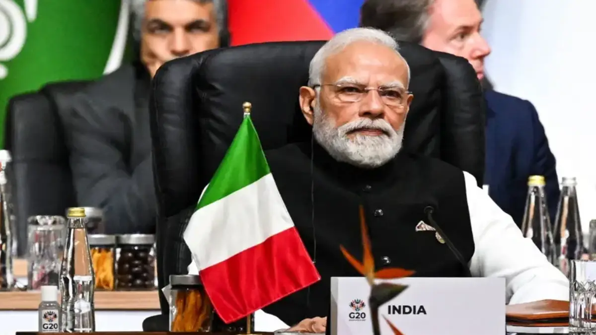 Prime Minister Narendra Modi used the opening session of the G20 Summit in Johannesburg to deliver an expansive call for a reset of global development priorities.