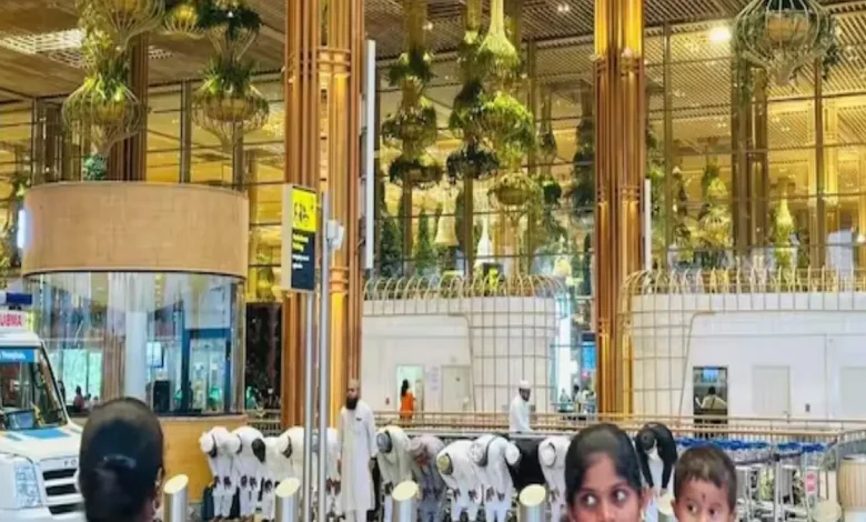 The Karnataka BJP has criticised namaz being offered at the Bengaluru airport premises, questioning how such an act was allowed in a high-security zone.