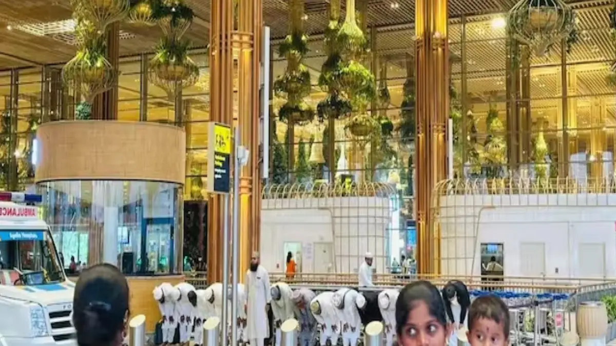 The Karnataka BJP has criticised namaz being offered at the Bengaluru airport premises, questioning how such an act was allowed in a high-security zone.