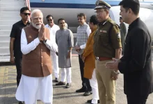 Prime Minister Narendra Modi visited the under-construction bullet train station in Gujarat's Surat on Saturday.