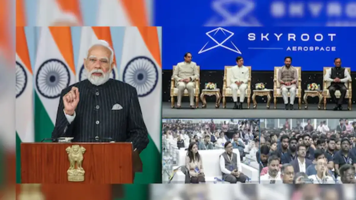 Prime Minister Narendra Modi underscored the critical role of India's Gen-Z in reshaping the country's space sector and said that whenever India opens new opportunities.