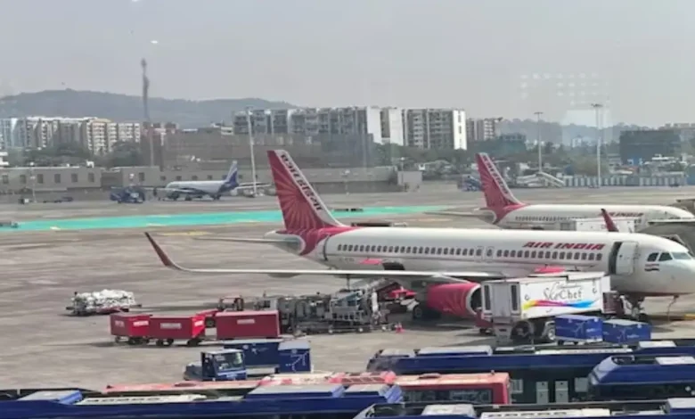 Flight operations at Mumbai’s Chhatrapati Shivaji Maharaj International Airport (CSMIA) on Friday.