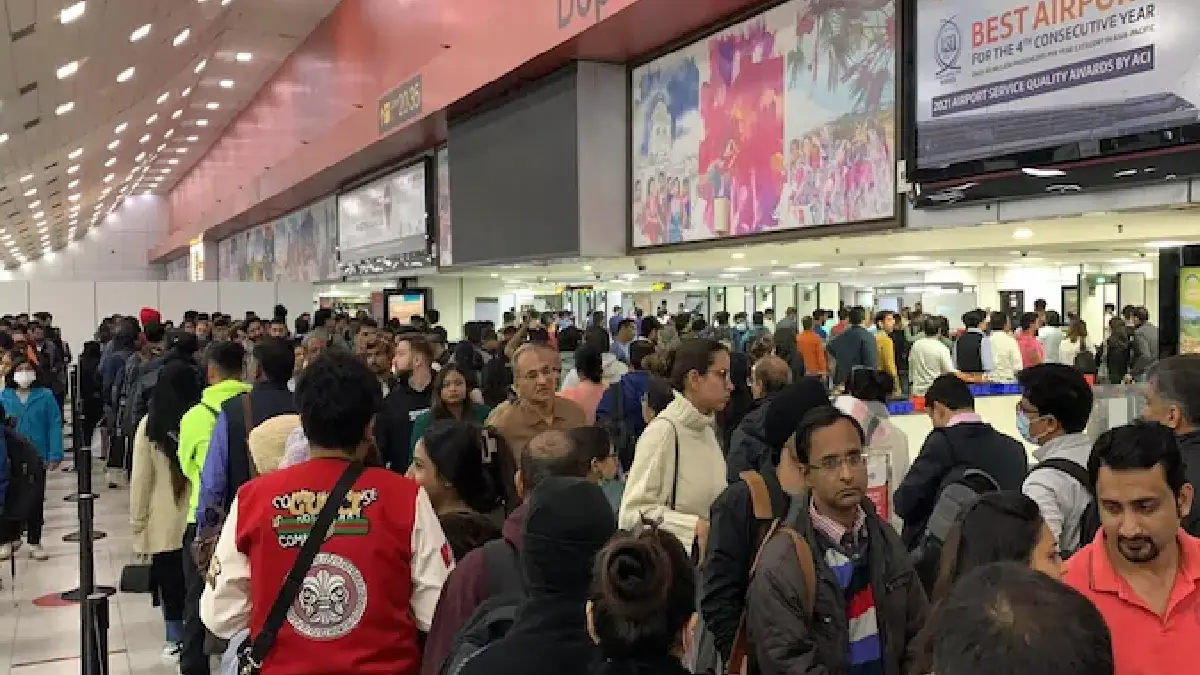 Over 300 flights were affected at Delhi's Indira Gandhi International Airport (IGI) on Friday due to a technical snag in the air traffic control (ATC) system.