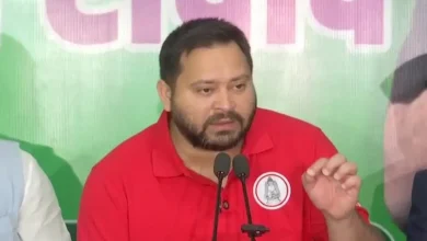 RJD leader and the Grand Alliance’s chief ministerial face Tejashwi Yadav on Tuesday.