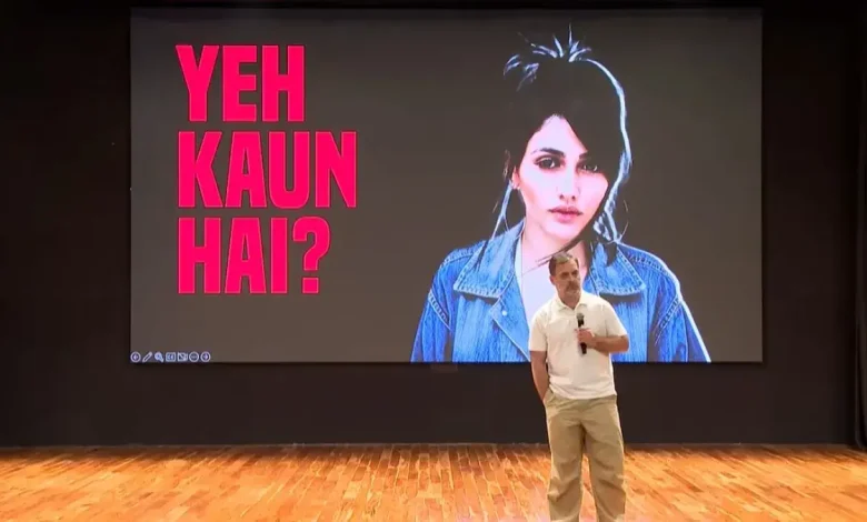 Congress leader Rahul Gandhi on Wednesday stepped up his vote theft attack against the BJP.