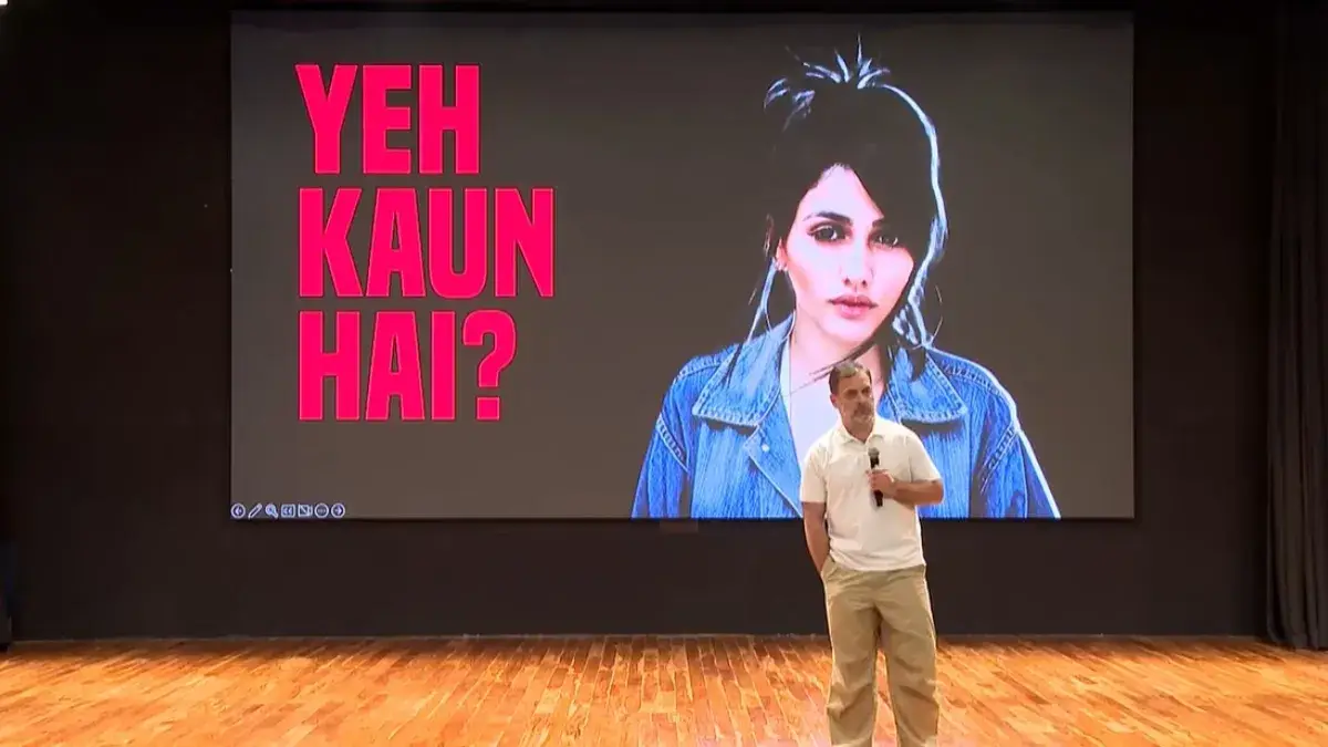 Congress leader Rahul Gandhi on Wednesday stepped up his vote theft attack against the BJP.