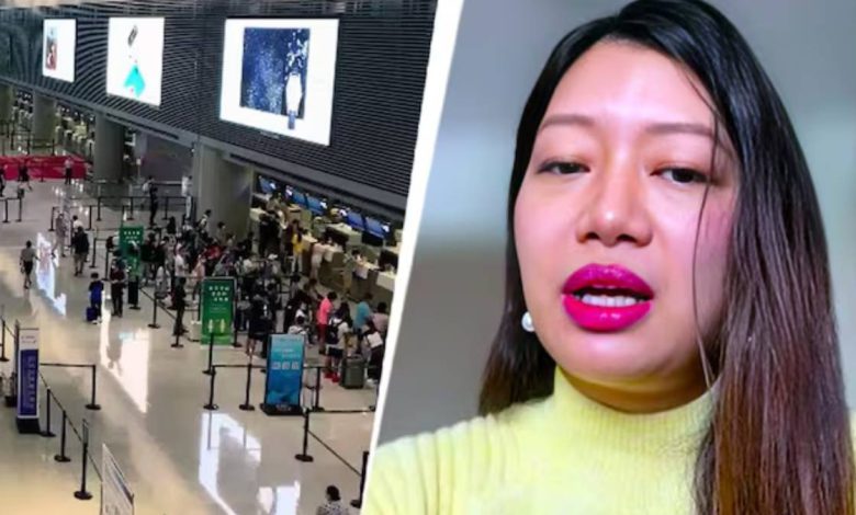 An Indian-origin UK resident from Arunachal Pradesh has accused Chinese immigration officials at the Shanghai airport of detaining and harassing her for hours.