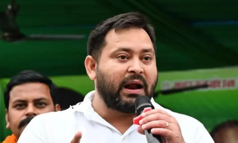 RJD leader Tejashwi Yadav extended congratulations to JD(U) chief Nitish Kumar on taking oath as the Chief Minister of Bihar for a record 10th time.