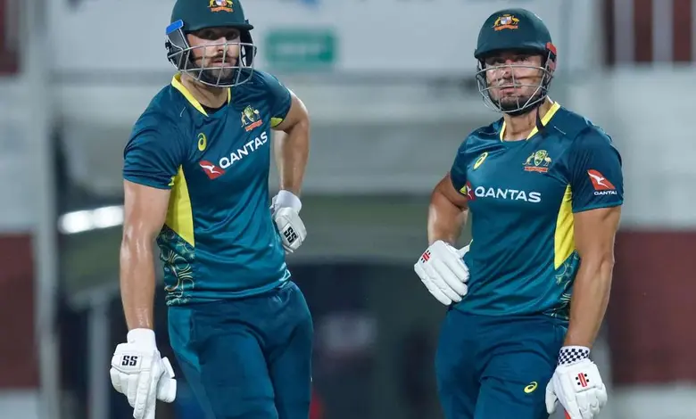 Men’s Cricket: David and Stoinis Power Australia to 186/6, India Under Pressure