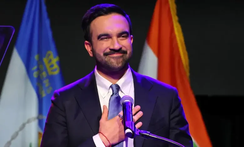 Zohran Mamdani, the newly elected mayor of New York City.