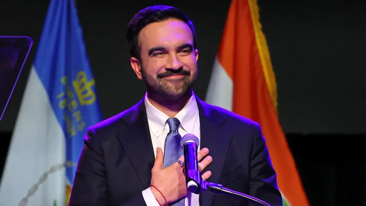 Zohran Mamdani, the newly elected mayor of New York City.