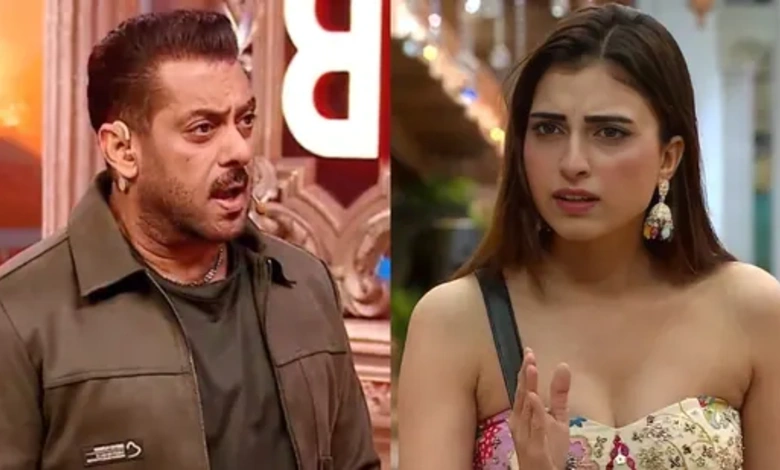 Furious Salman Khan Echoes Past Ejection, Tells Bigg Boss 19 Contestant Farrhana Bhatt: 'You're Free to Go'