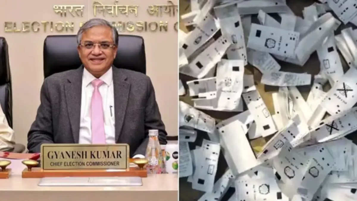 Bihar Election: VVPAT Mock Slips Found Dumped on Road in Samastipur; EC Suspends Officer, Orders Probe