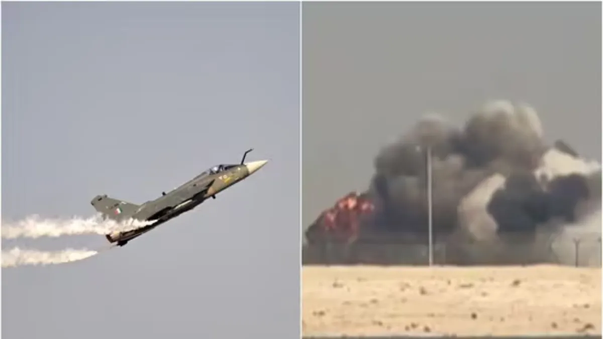 IAF Tejas Fighter Jet Crashes At Dubai Air Show, Pilot Killed In Tragic Accident