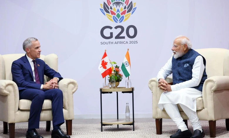 Prime Minister Narendra Modi meets Canada Prime Minister Mark Carney