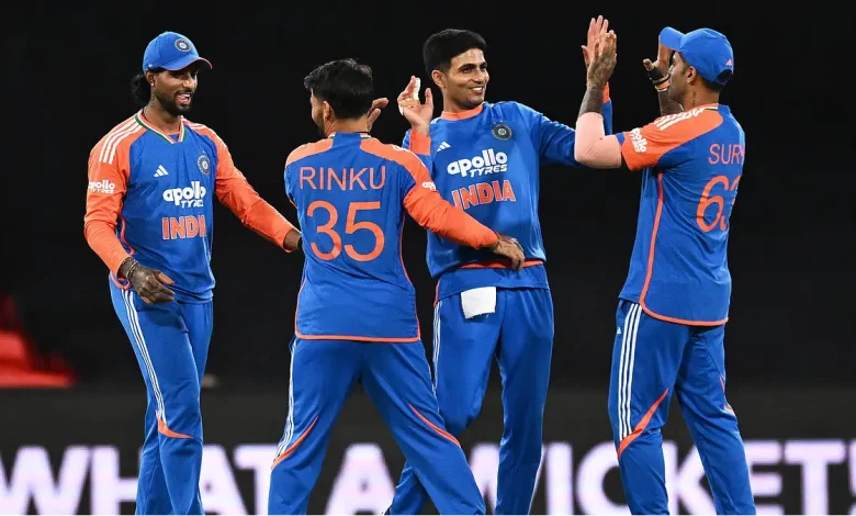 India Clinch T20I Series 2-1 as Rain Abandons Brisbane Finale