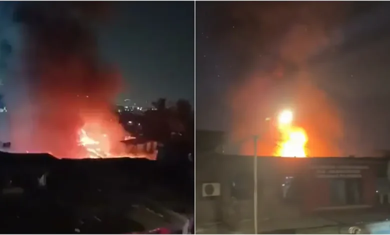 Major Fire Destroys 30 Hutments In Kurla’s Kismat Nagar; No Casualties Reported