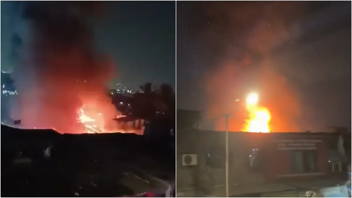 Major Fire Destroys 30 Hutments In Kurla’s Kismat Nagar; No Casualties Reported