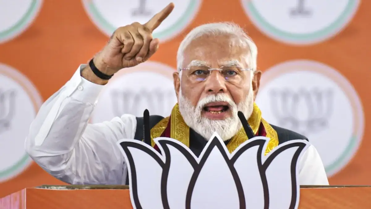 PM Modi in Bihar Rally: RJD 'Put a Katta to Congress’s Head' to Seize CM Candidacy