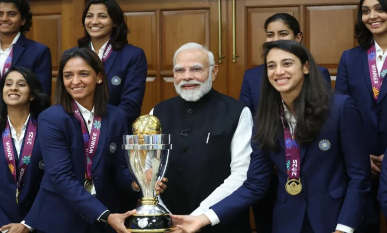 PM Modi Meets World Champion Indian Women's Team, Praises Their "Mental Toughness"