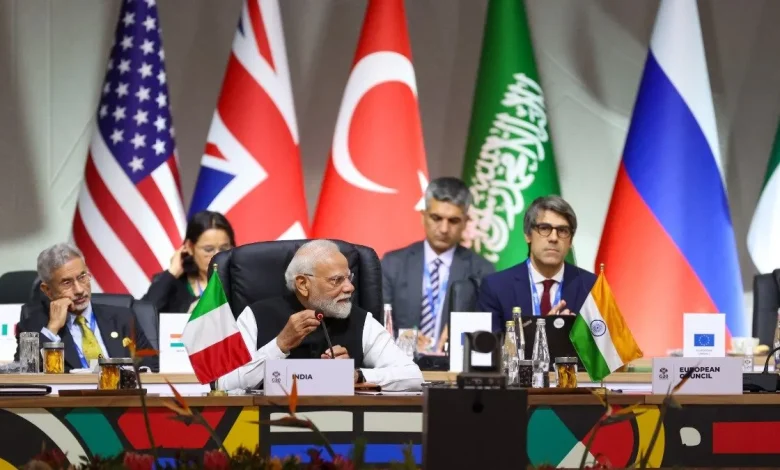 PM Modi Unveils 6-Point Global Agenda at G20; Pushes for AI Safeguards and UNSC Reform