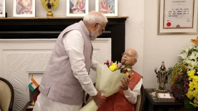 PM Modi Visits LK Advani on His Birthday, Praises His Legacy and Vision