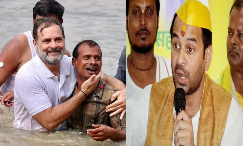 ‘Rasoiya hona chahiye tha, not a politician’: Tej Pratap Yadav mocks Rahul Gandhi during Bihar campaign