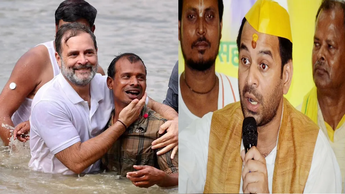 ‘Rasoiya hona chahiye tha, not a politician’: Tej Pratap Yadav mocks Rahul Gandhi during Bihar campaign