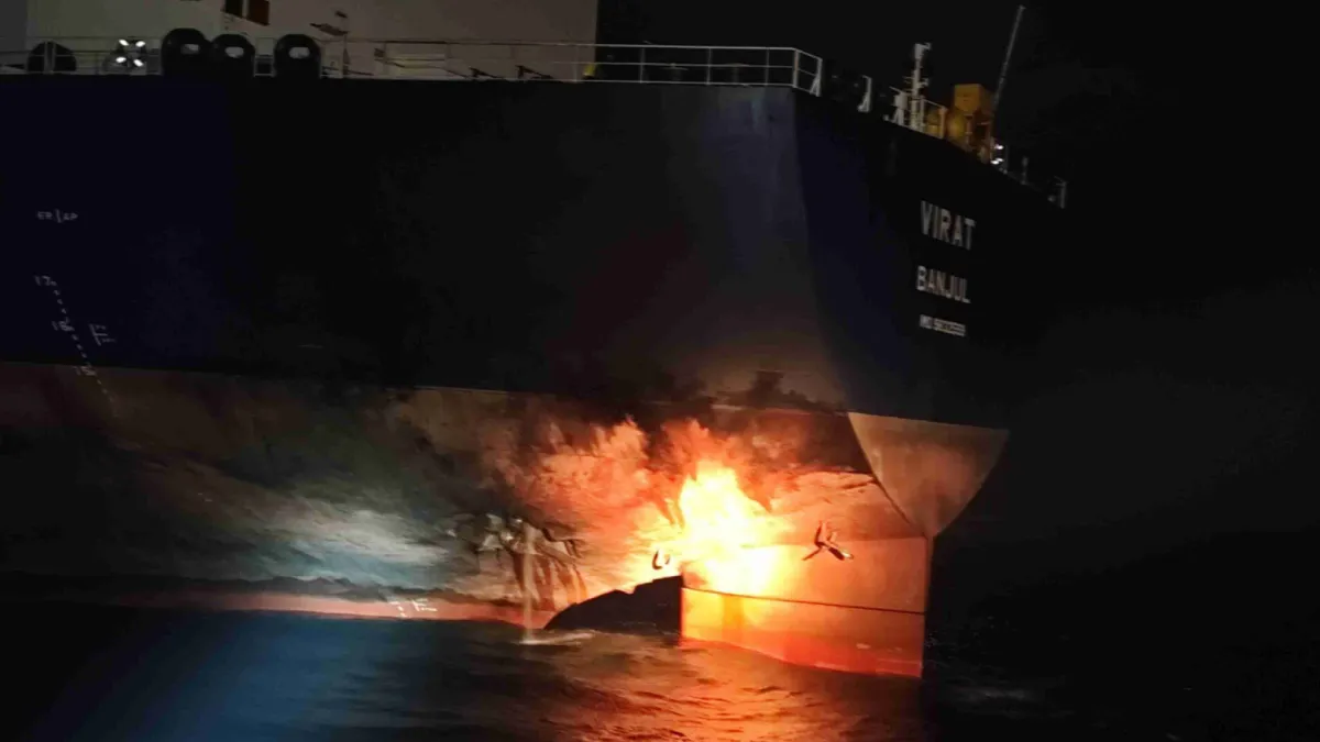 This Is Virat, Need Help': Russian Tanker's Mayday Call Before Ukrainian Drone Attack