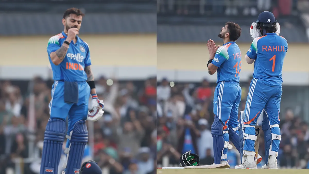 Virat Kohli's Fierce Celebration After ODI Century Against South Africa Captures Hearts