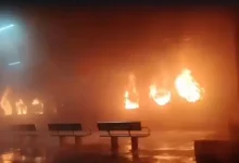 Elderly Passenger Killed in Fire Aboard Tata Nagar-Ernakulam Express in Andhra Pradesh