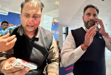 SpiceJet passenger has accused an Air India Express pilot of physically assaulting him during a dispute.