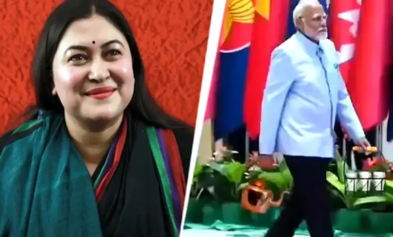 The Congress has a new Mani Shankar Aiyar", BJP MP Sambit Patra likened Congress leader Ragini Nayak to the former Union Minister and lashed out at her after she took a jibe at Prime Minister Narendra Modi over his humble background.