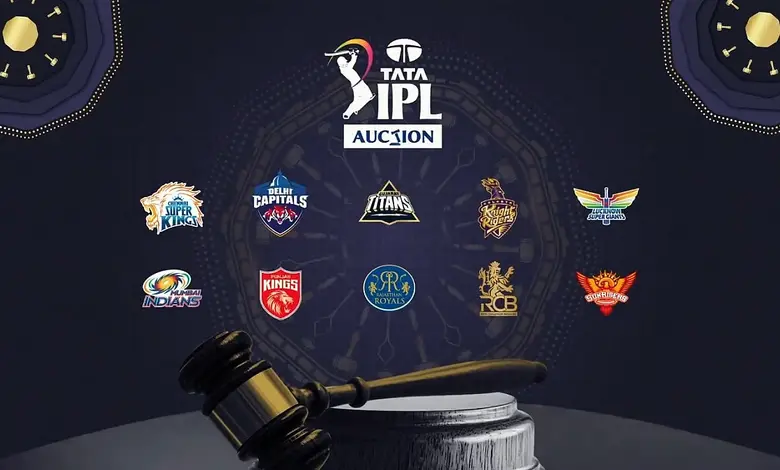 Where is the IPL players’ auction today, and when does it begin?