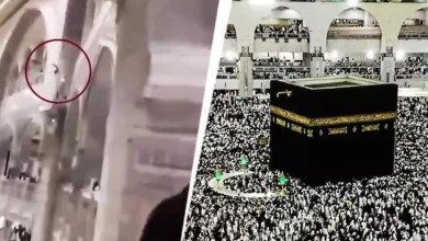 A man attempted to take his life by jumping from the upper floors of Masjid al-Haram in Makkah, but swift intervention by security personnel averted the fatal outcome on Thursday.