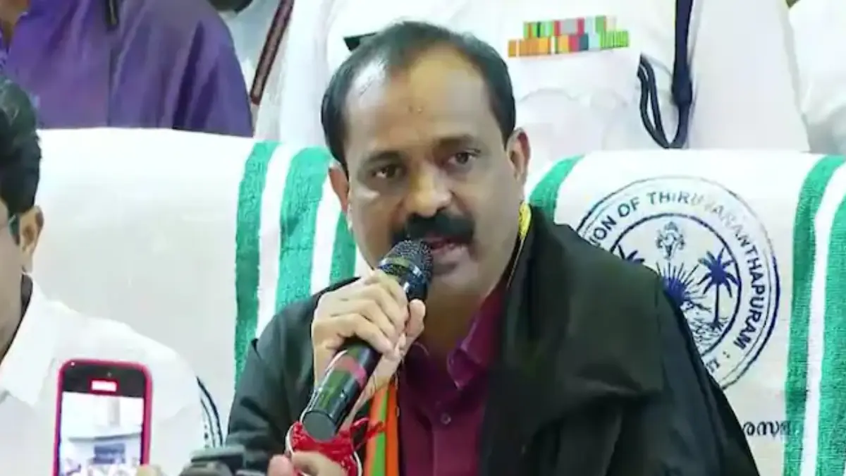 The party on Friday secured its first-ever mayoral post in the state after VV Rajesh was elected Mayor of the Thiruvananthapuram Corporation.