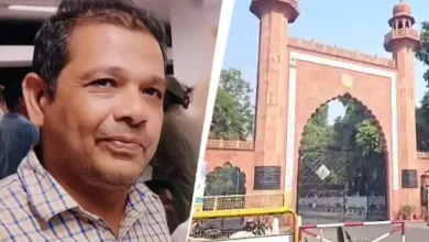 A teacher of Aligarh Muslim University was shot dead by unidentified assailants inside the university campus.