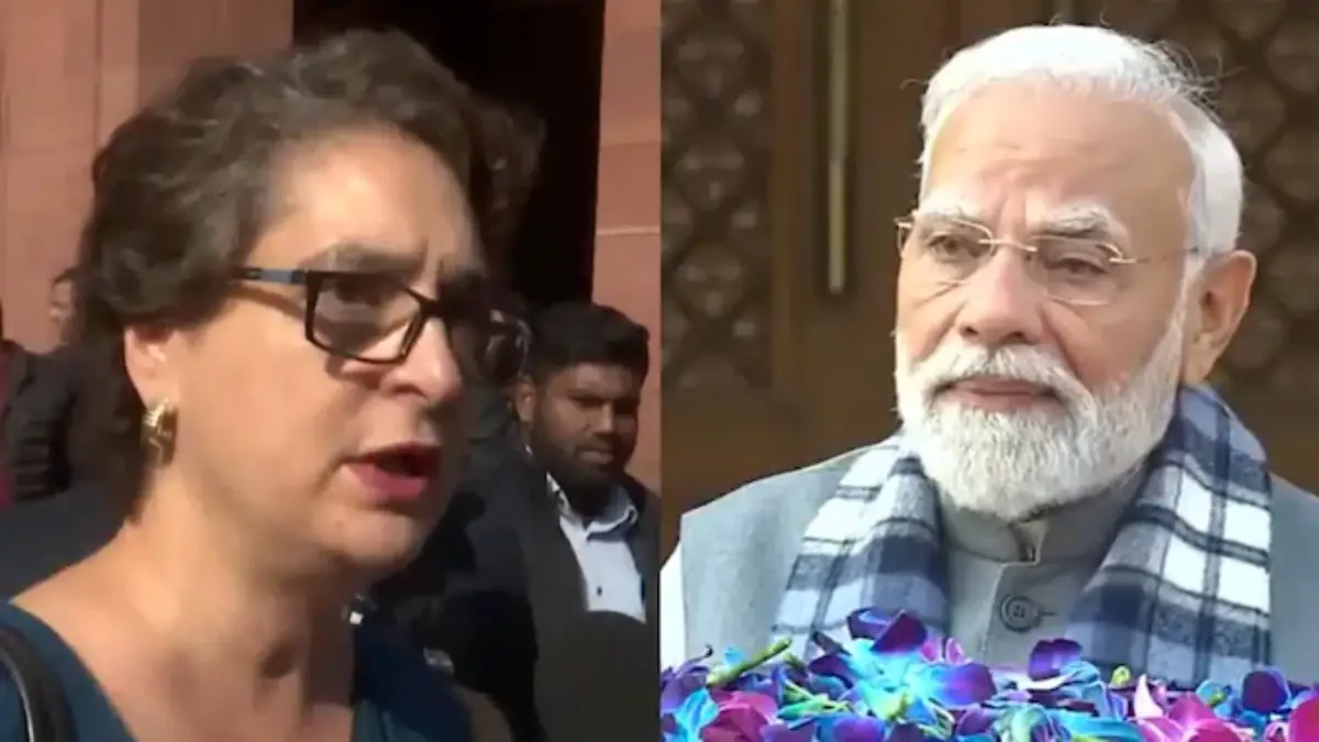 Congress general secretary Priyanka Gandhi Vadra on Monday hit back at Prime Minister Narendra Modi.