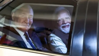 PM Modi's Surprise Appearance At Airport And A Hug For Putin