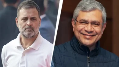 A credit war broke out between Union IT Minister Ashwini Vaishnaw and Congress MP Rahul Gandhi.