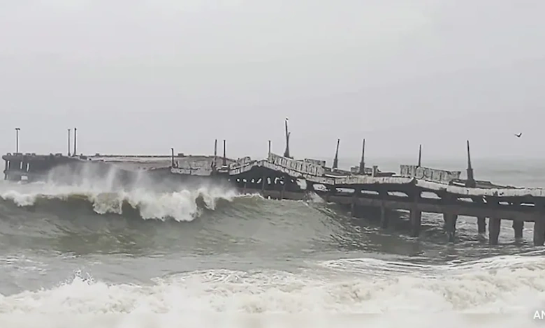The cyclone is expected to continue moving along and off the Tamil Nadu-Puducherry coastline