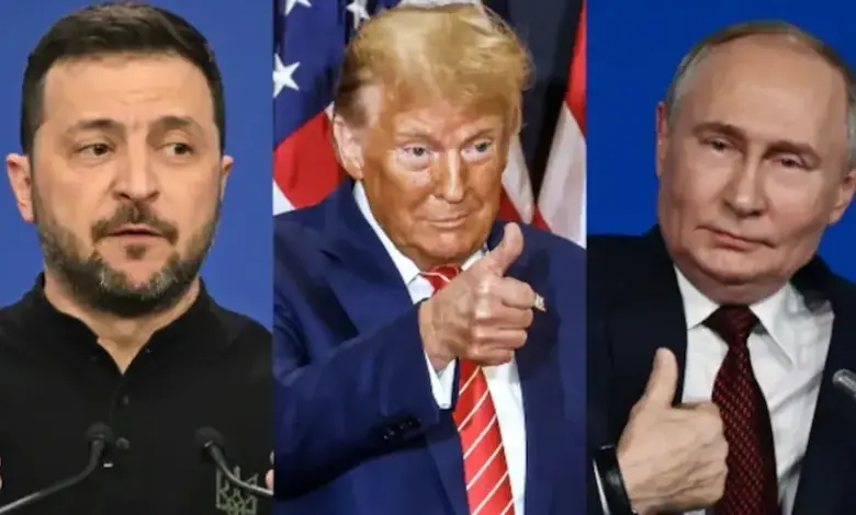 US President Donald Trump and Ukranian President Volodymyr Zelensky met at Trump's Mar-a-Lago residence