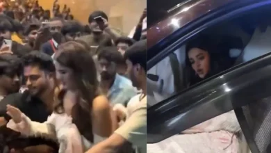 Actor Nidhhi Agerwal Mobbed by Unruly Crowd at Hyderabad Mall Event, Sparks Safety Concerns
