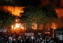 Bangladesh Gripped by Violence After Student Leader's Death Sparks Anti-India OutrageBangladesh Gripped by Violence After Student Leader's Death Sparks Anti-India Outrage