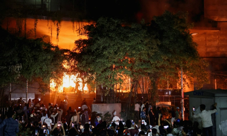 Bangladesh Gripped by Violence After Student Leader's Death Sparks Anti-India OutrageBangladesh Gripped by Violence After Student Leader's Death Sparks Anti-India Outrage