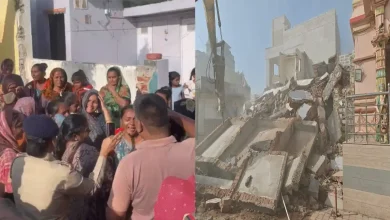 Bulldozers Roll Again on 150 Homes in Ahmedabad; Action Near Kamal Lake Leaves Families Heartbroken