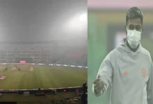 Hardik Pandya Wears Mask During Warm-Up As IND vs SA 4th T20I Delayed Due To Smog In Lucknow, Inspection at 8:00 PM