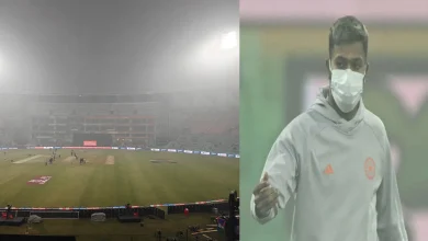 Hardik Pandya Wears Mask During Warm-Up As IND vs SA 4th T20I Delayed Due To Smog In Lucknow, Inspection at 8:00 PM